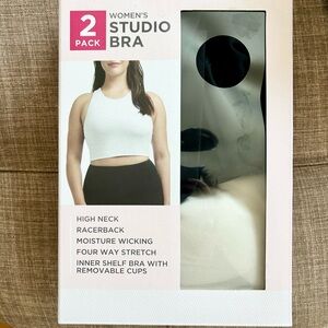 Danskin Women's Studio Bra 2-Pack